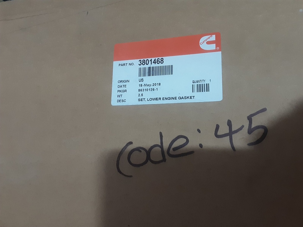 Gasket Set (Lower) 3801468