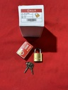 Padlock With 2Stl Key China 20MM, Copper