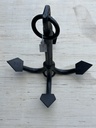 Anchor - Four Claw, Black Iron, 5Kg