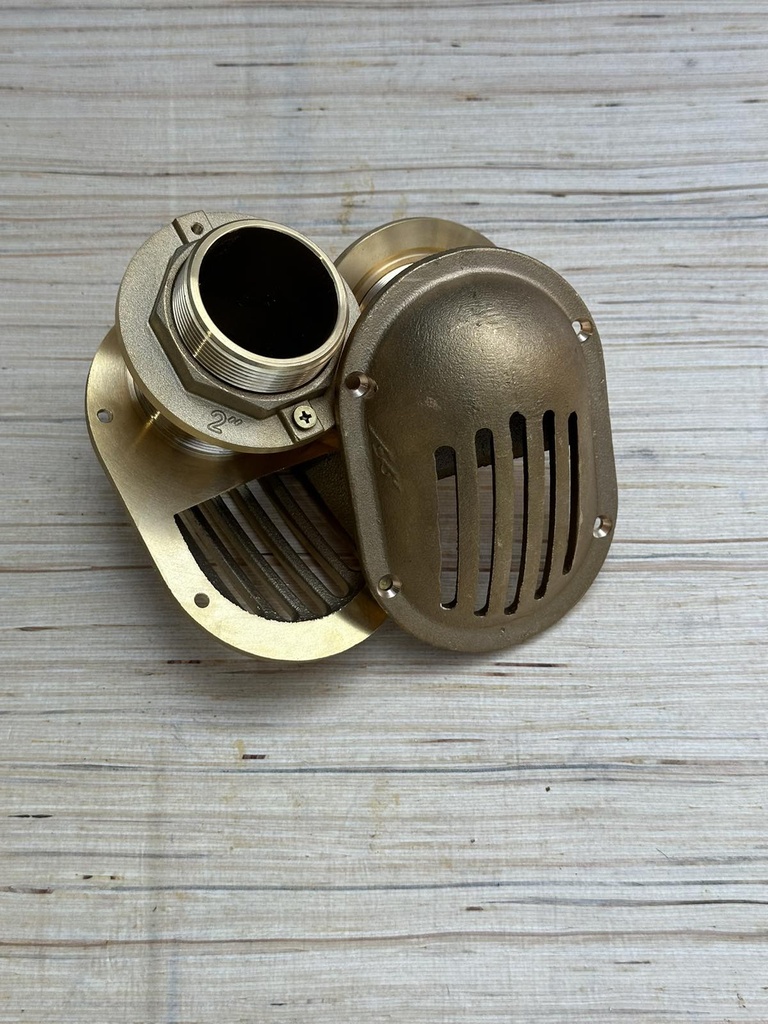 Bronze Intake Water Strainer, 2"