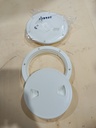 Deck Plate, White Color, 6"