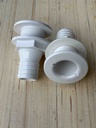 Thru Hull, Plastic, Dia:38MM