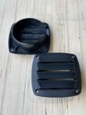 Plastic Vent, Black Color, 4"