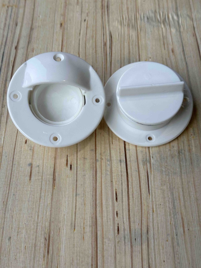 Scupper Shoot, White Color (6CM x 5CM)