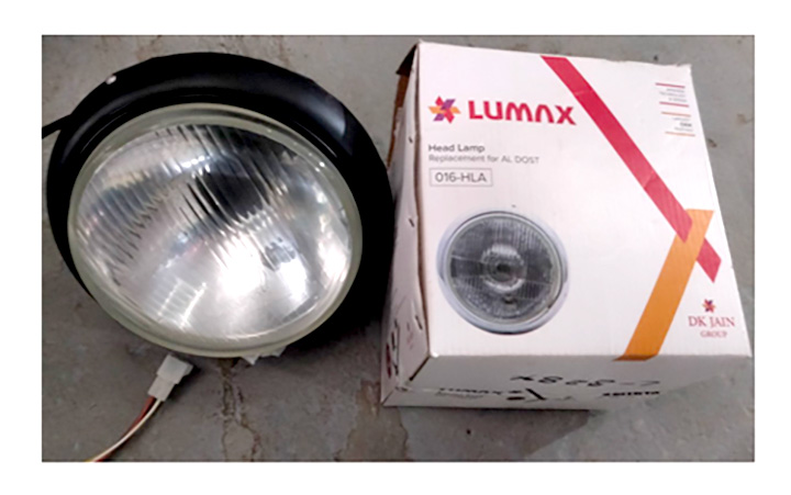 Head Lamp 016-HLA-PN-B-PC (61017122) Lumax