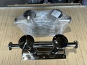 Double Cross Pillar Bollard, SS316, 330*140*180MM