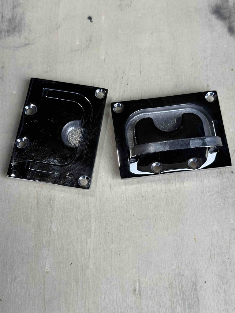 Hatch Handle Latch, SS316 (76*58*3MM)