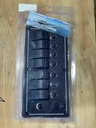 Fuse Rocker Switch Panel, Black Color, 7 Gang
