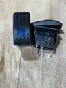 Switch With Blue Backlight, 10A, With Auto Reset