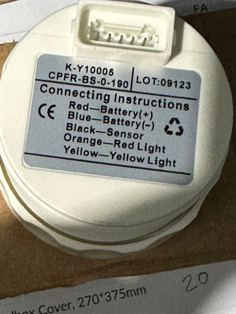Gauge - 52mm, Fuel Level K-Y10005