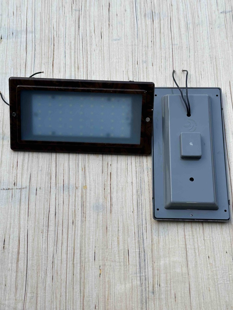 Square Cabin Light, DC, Peach Wood Color