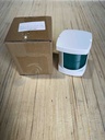LED Starboard Light (Green) - Led Column, White Cover, 3", DC24V