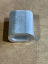 Oval Crimp Sleeve, Aluminium, 14MM