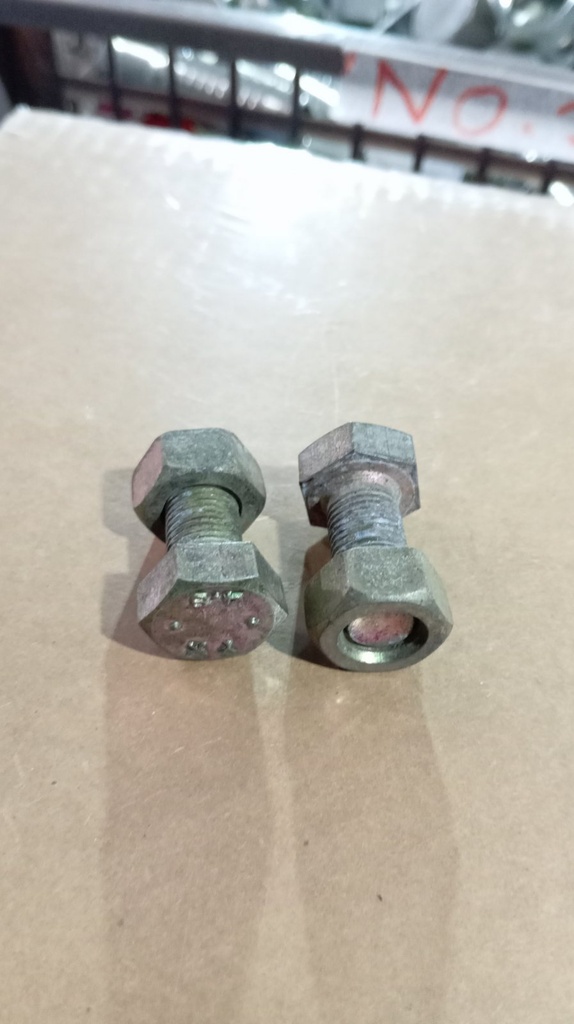 Gi Bolt With Nut 12X25MM