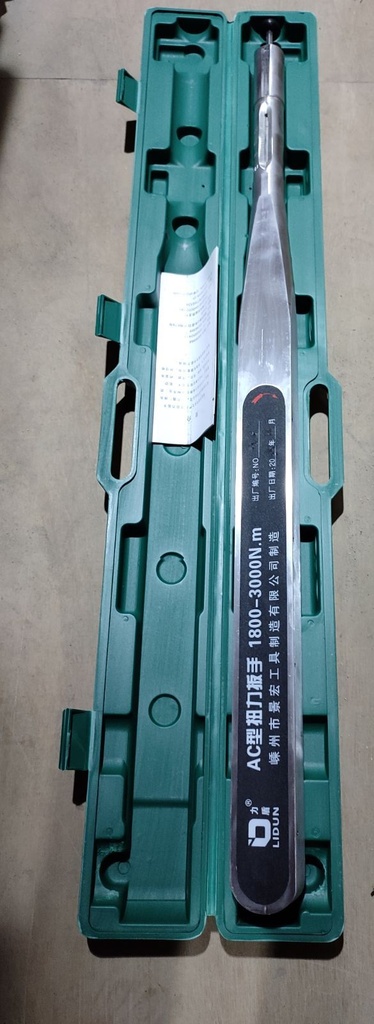 Torque Wrench 1", AC Type 1800-3000NM (28056)