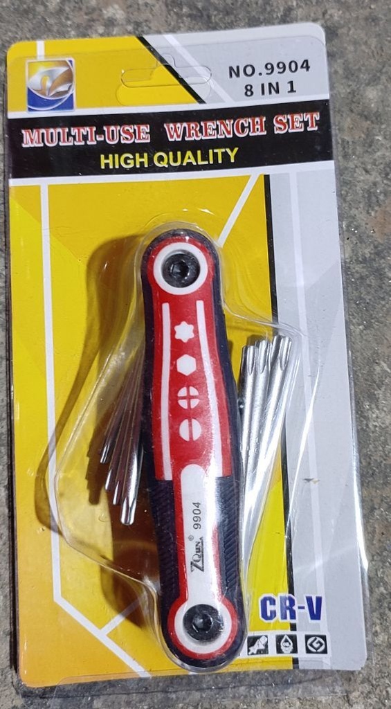 Folding Multifunctional Screwdriver Set (11759)