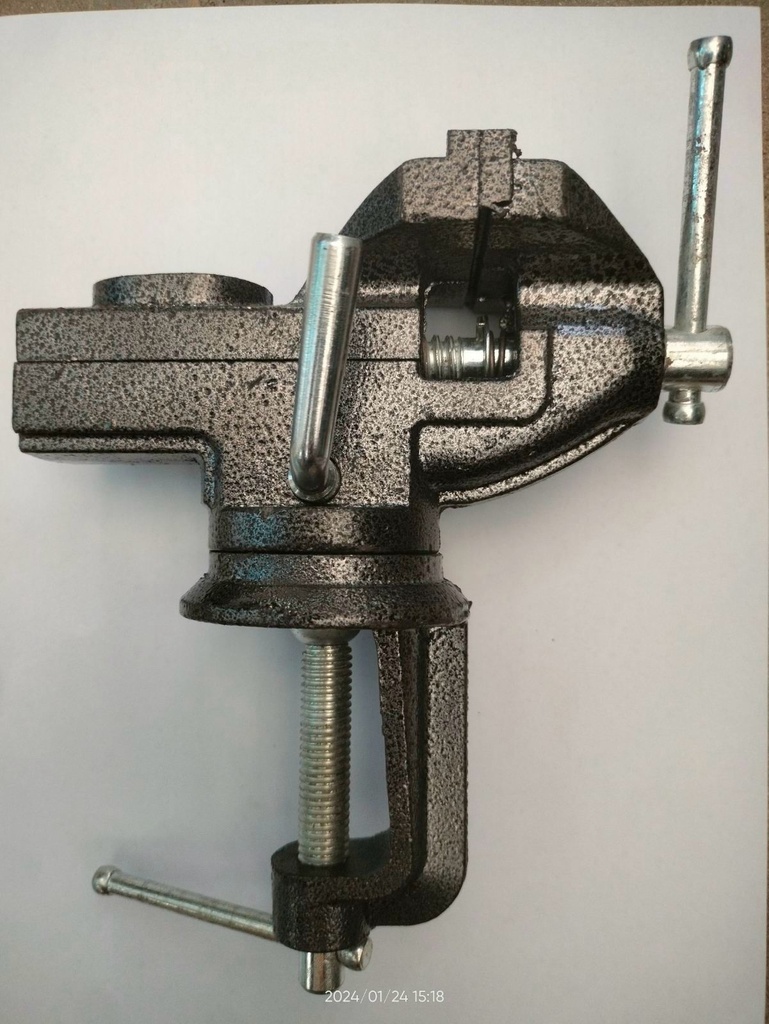 Swivel Table Vise With Anvil, 60MM (13306)