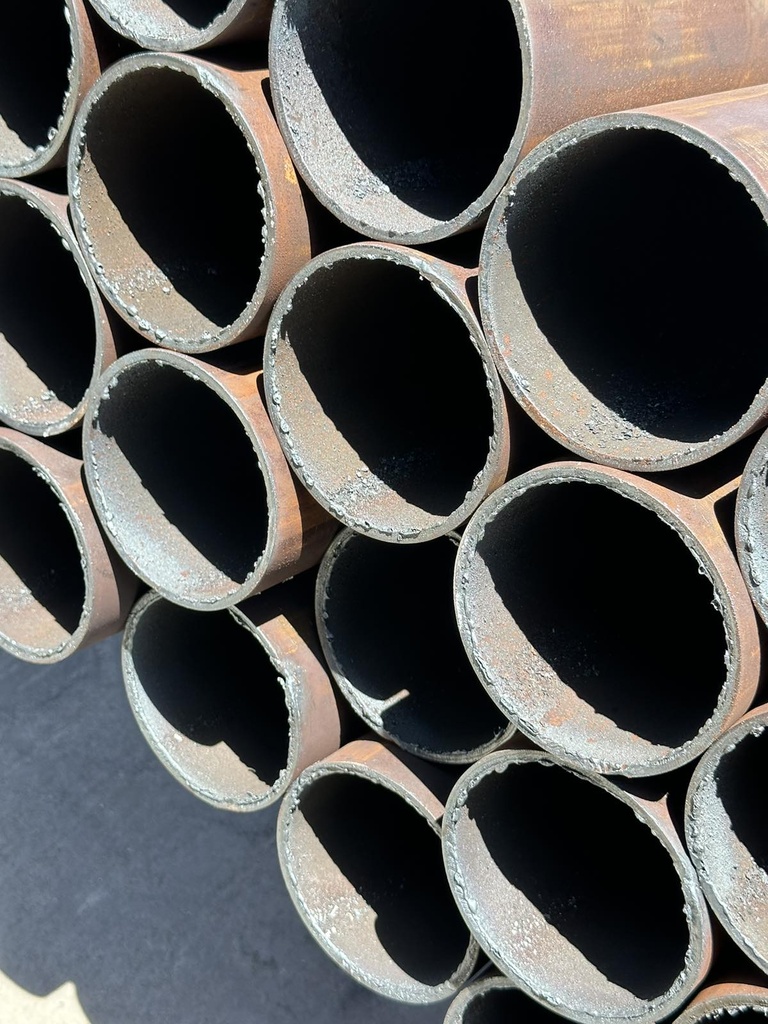 MS Seamless Pipe 5.5"*5MM*5.8Mtr (Black Surface)