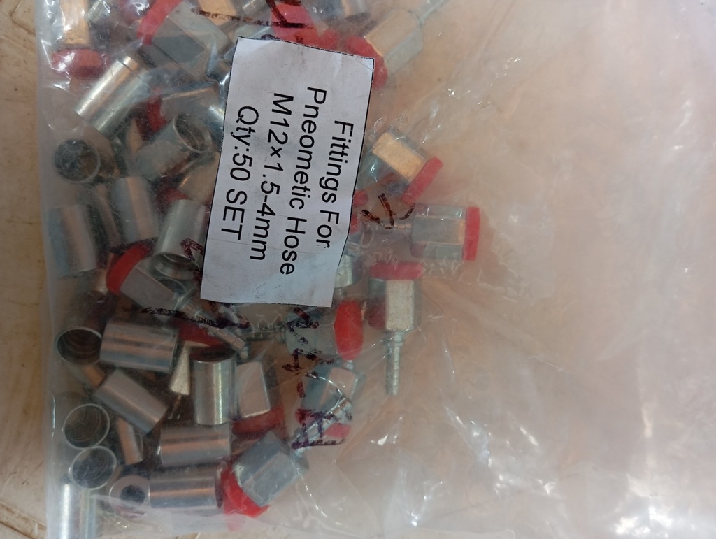 Fittings For Pneumatic Hose, M12×1.5-4MM