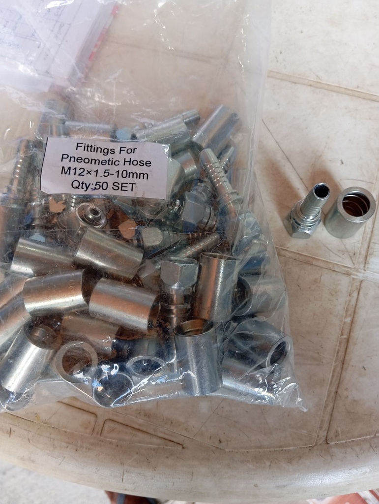 Fittings For Pneumatic Hose, M12×1.5-10MM