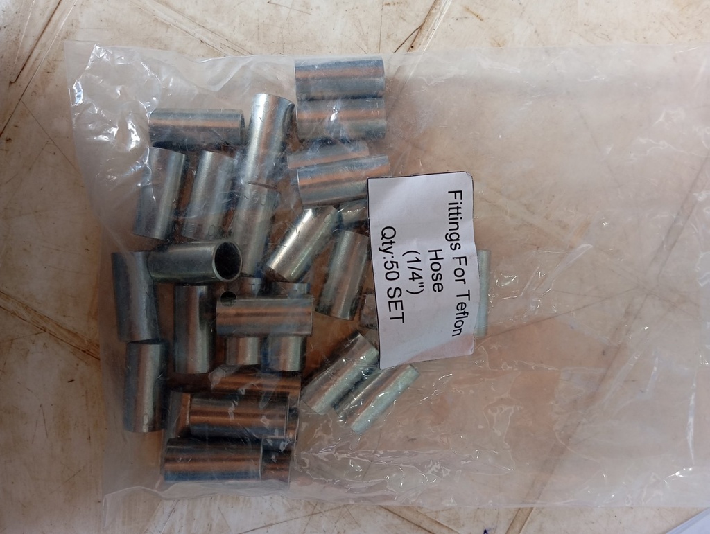 Fittings For Teflon Hose (1/4")