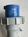PC Plug Socket Coupling IP67, 013P, Male, 16A, 3P, 230V