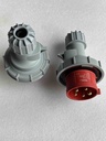 PC Plug Socket Coupling IP67, 015P, Male, 16A, 5P, 400V
