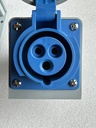 PC Plug Socket Coupling IP67, 113P, Female, 16A, 3P, 230V