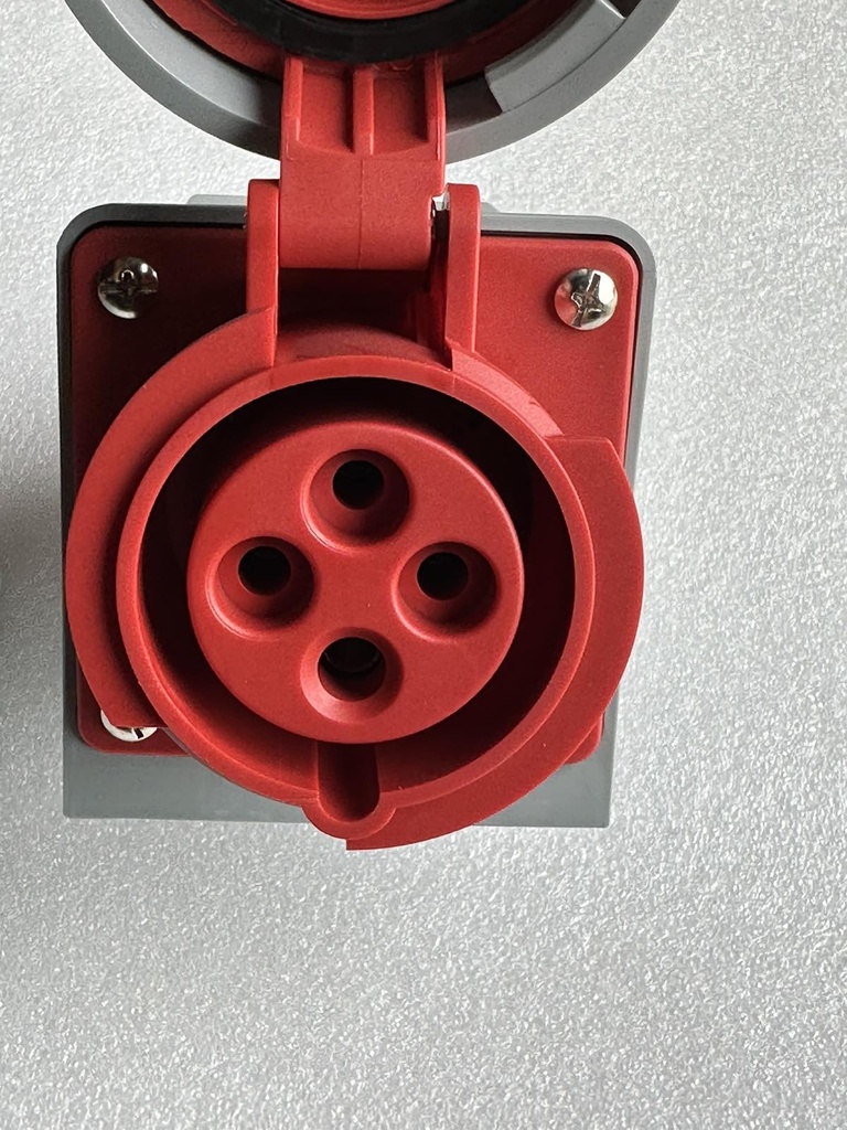PC Plug Socket Coupling IP67, 114P, Female, 16A, 4P, 400V