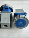 PC Plug Socket Coupling IP67, 123P, Female, 32A, 3P, 230V