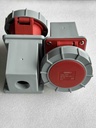PC Plug Socket Coupling IP67, 124P, Female, 32A, 4P, 400V