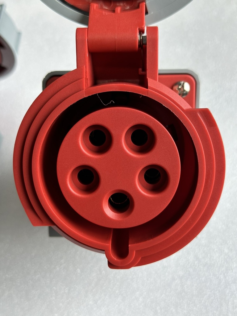 PC Plug Socket Coupling IP67, 125P, Female, 32A, 5P, 400V