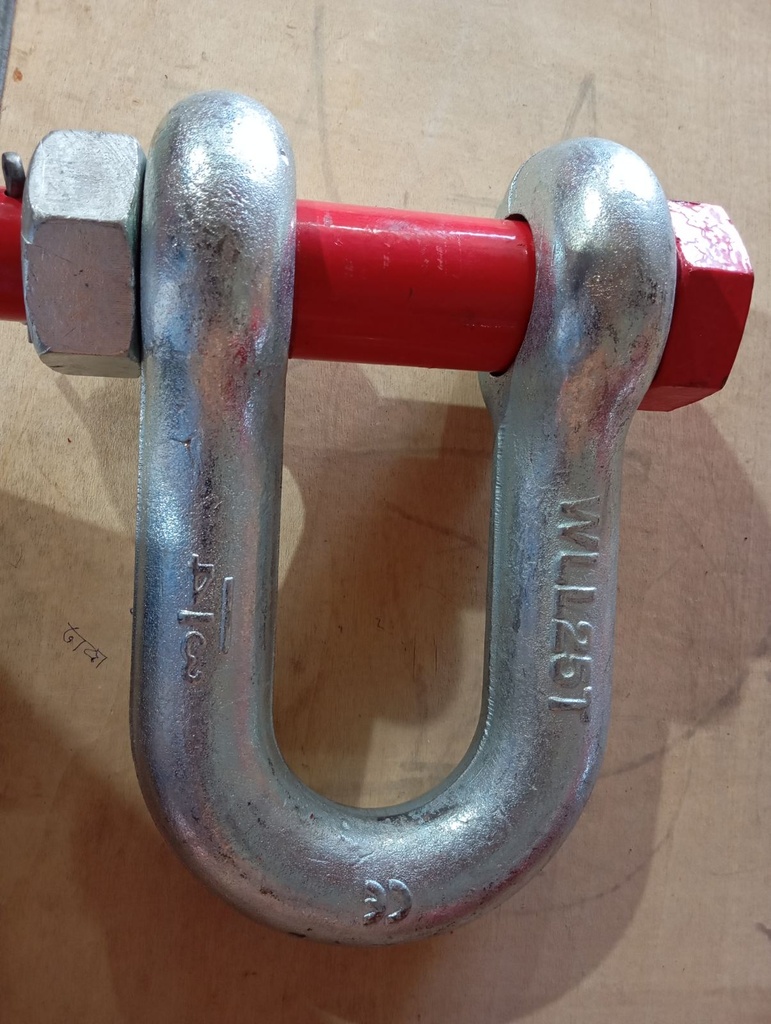 Shackle - D, GI 40MM (25T)