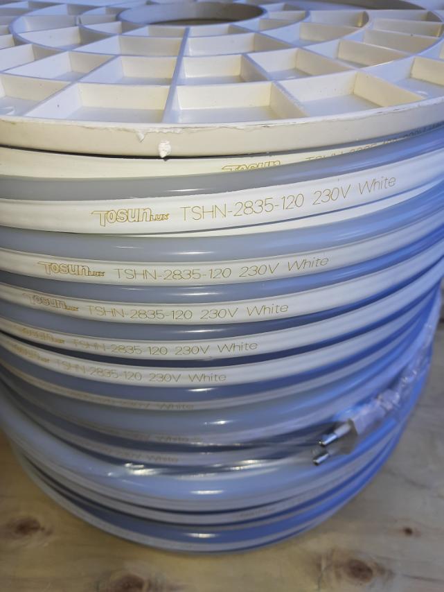 Led Neon Light High Voltage AC220V, TSHN-2835-120, SMD2835, 120Led/M, 20-22LM/LED, Ra>70, 6W/M, 8*16mm, White