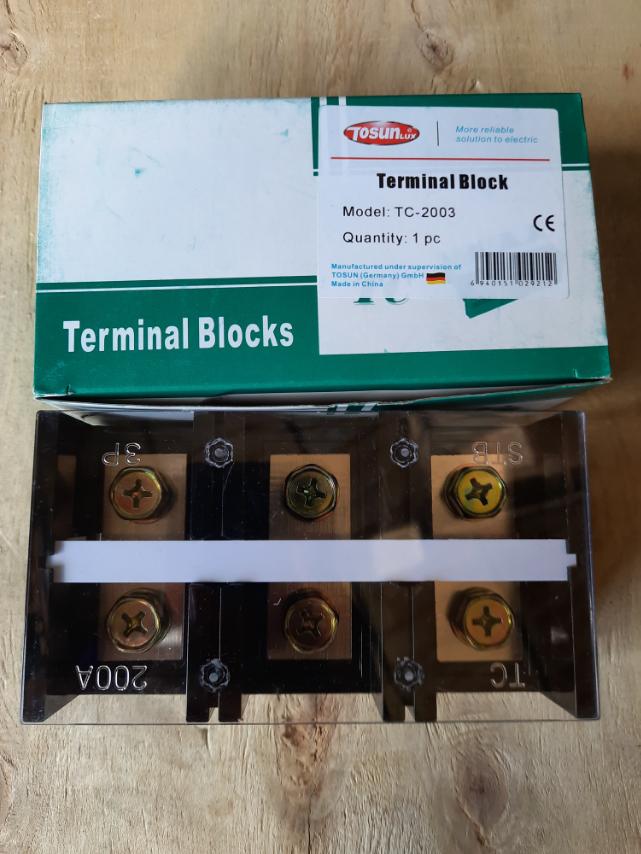 Terminal Block TC-2003, 200A 3P