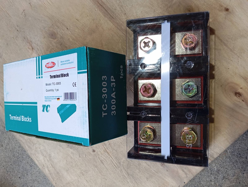Terminal Block TC-3003, 300A 3P