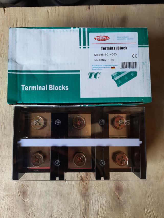 Terminal Block TC-4003, 400A 3P