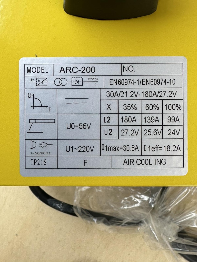 Arc Welding Machine  ARC200 MOSFET