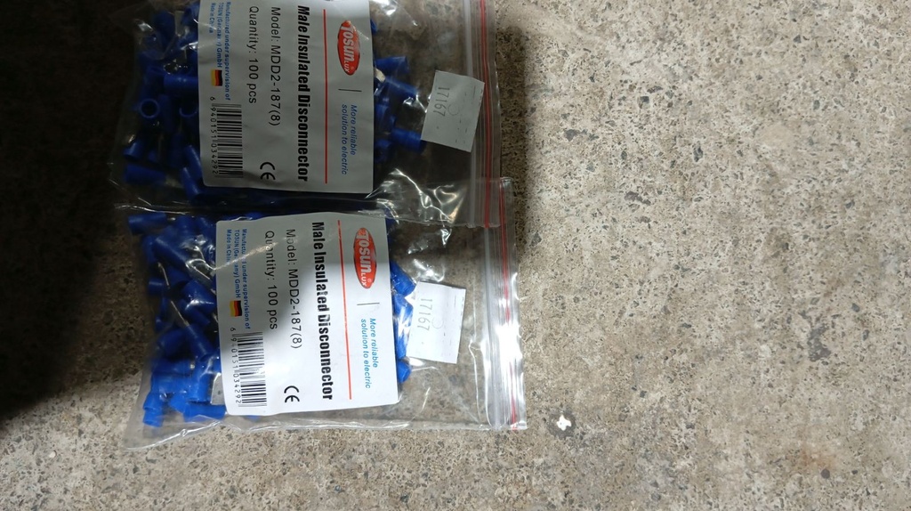 Insulated Terminal MDD2-187(8)