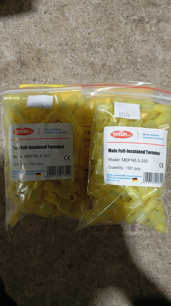 Insulated Terminal MDFN5.5-250