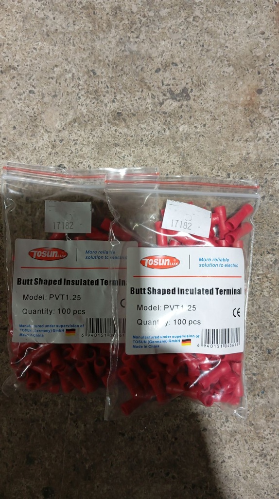 Insulated Terminal PVT1.25