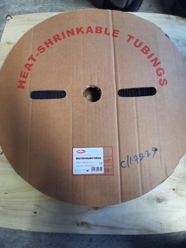 Heat Shrinkable Tubing Black RS-13 (13MM)