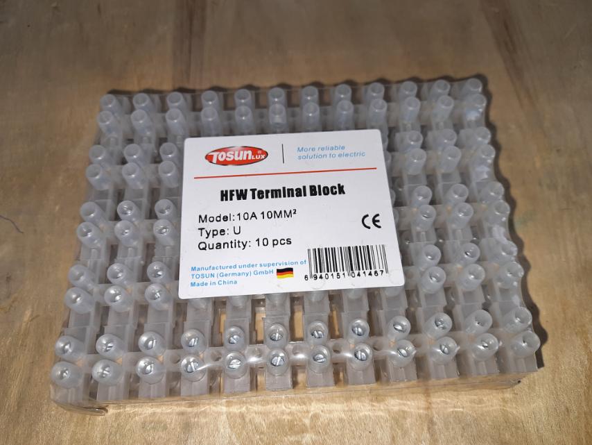 Terminal Block U Type HFW 10A-10Sqmm