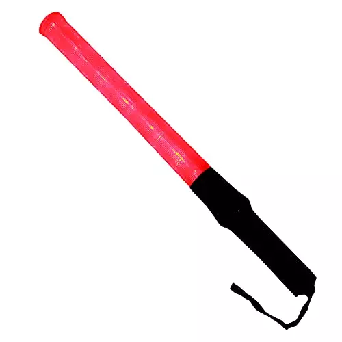 Traffic Baton Light Stick - Red 54*5CM