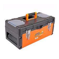 Asaki High-Grade Iron-Plastic Tool Box 19" AK-9966