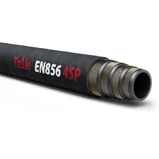 Sinopulse-Hydraulic Hose, EN856, 4SP (Braided, Cloth Surface, Black) 3/4"