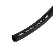 Sinopulse-Hose, Air/ Water, 20Bar 8mm (Smooth Surface, Black) 5/16"