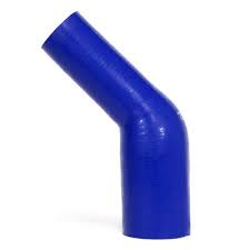 Sinopulse-Hose, Silicon Reducer Elbow, 45 Degree (150x150) 2-3/4" - 2-3/8"