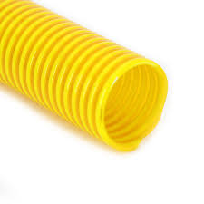 Sinopulse-Hose, Suction and Discharge, 6MM (Rigid Helix, Yellow) 4"