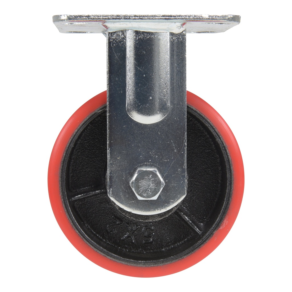 Caster Wheel, Directional (Heavy Duty, Iron Core, Polyurethane, Load 500KG) 4"